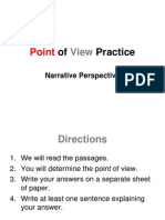 Point of View Practice Activity