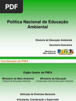 Política Nacional de Educação Ambiental