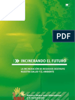 Incinerando El Futuro - Folleto