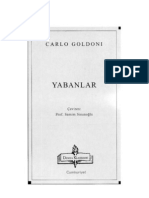 Carlo Goldoni Yabanlar Enginel