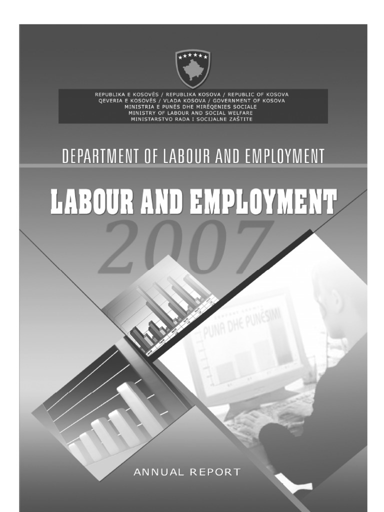 Labour and Employment in Kosovo 2007 PDF Unemployment Social Science