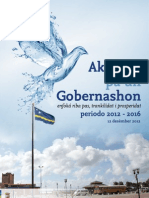 Akuerdo Pa Un Gobernashon 2012-2016