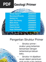 Struktur Geologi Primer