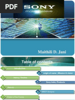 Download Sony-Corporation Final Ppt by kunalpatwari16 SN116648547 doc pdf