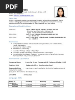 Sharmila Podder - Cv.new