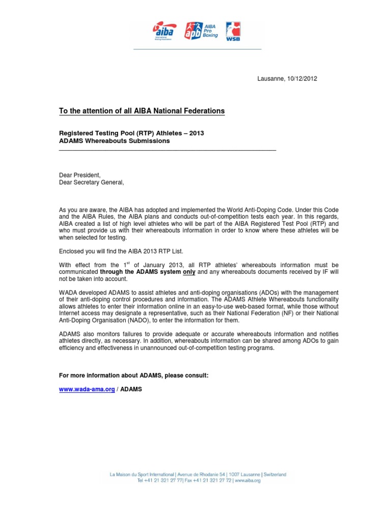 Letter To NF For Inclusion RTP | PDF | Government Information | Government