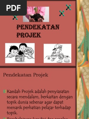 Pendekatan Projek Pdf