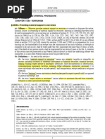 CHAPTER 113B - TERRORISM § 2339A Providing Material Support to Terrorists. 