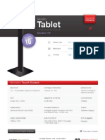 Totem Multimediale 10" - Modello Tablet