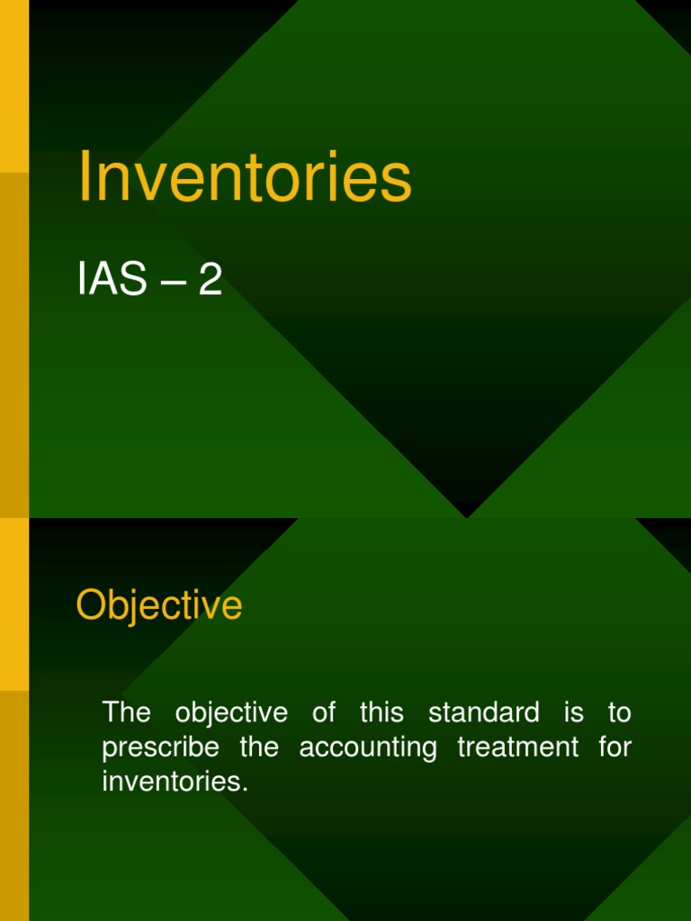 International Accounting Standard With Examples PDF Inventory Cost