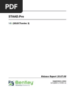 STAAD Pro V8i