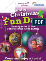 Centre For Aston Family Open Day Event