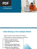 16. Basic Switch Configuration