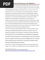 Download Essay on Political Dynasties in the Philippines by Alan Stillnotthereyet Cabije SN116684415 doc pdf
