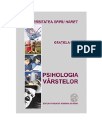 An II Psihologia Varstelor