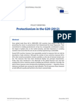 Protectionism in The G20 (2012)