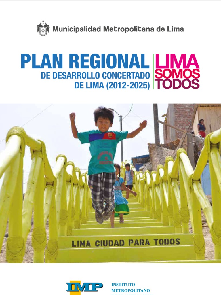 Plan para Lima 2025 PDF Lima Planificación