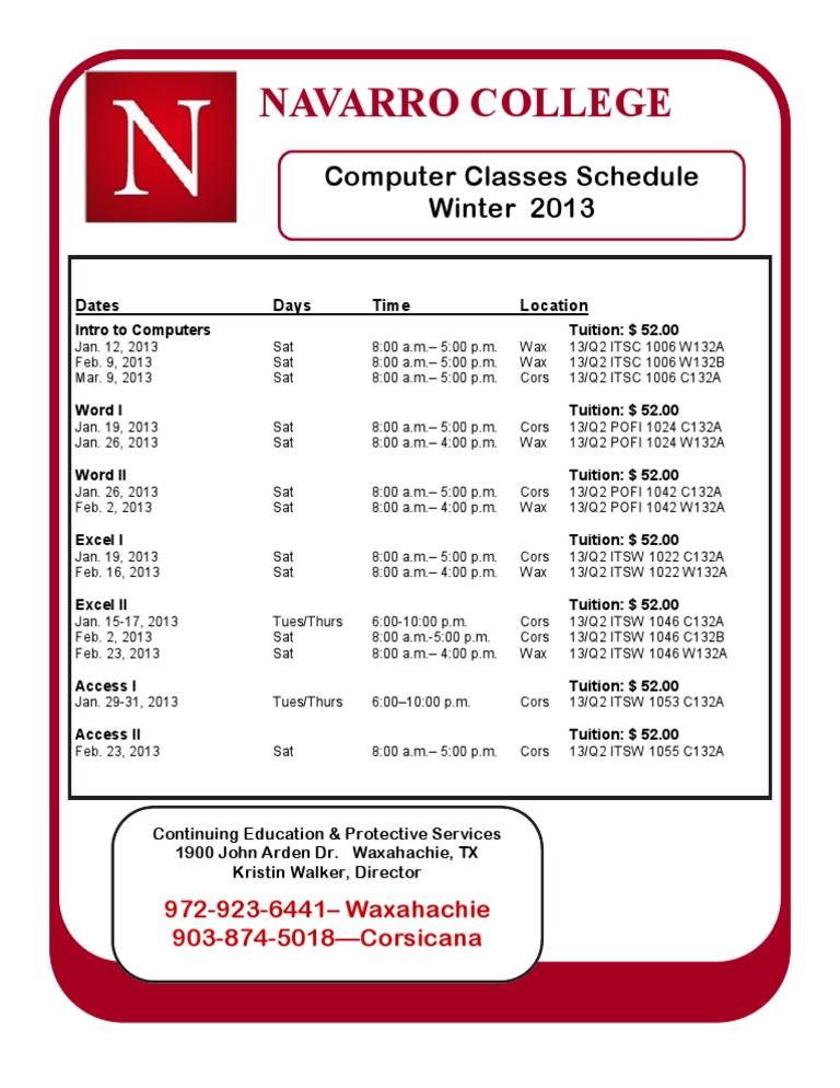 Computer Classes | PDF