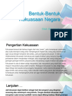 Bentuk-Bentuk Kekuasaan