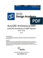 S4-2 AutoCAD Architecture and MEP Spaces