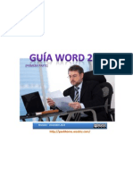 Guía Word 2010 (Primera Parte)