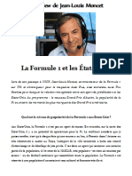 La F1 et les Etats-Unis par Jean-Louis Moncet