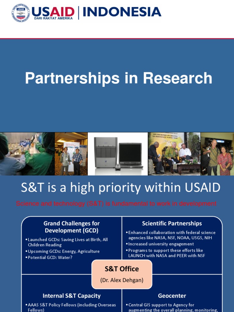 USAID Research Partnerships Overview | PDF | National Institutes Of ...