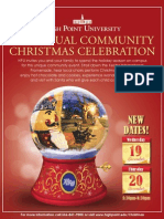 HPU Annual Community Christmas Celebration