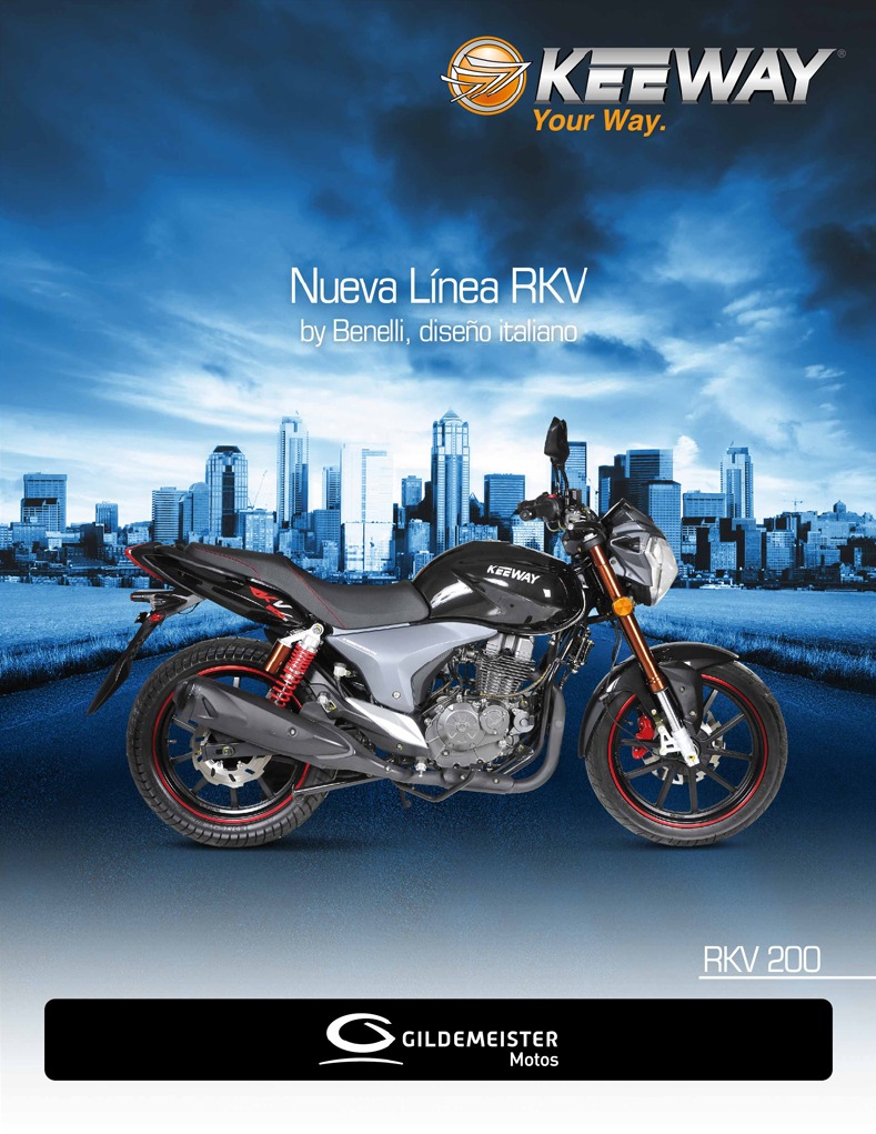 Ficha-Tecnica Keeway RKV 200 (Suzuki) | PDF