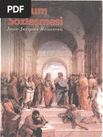 Jean Jacques Rousseau - Toplum Sözleşmesi