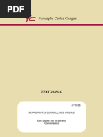 propostas curriculares matemática fcc