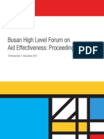 Busan High Level Forum on Aid Effectiveness_ Proceedings