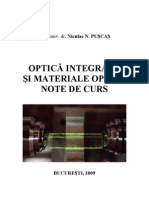 Optica Integrata Si Materiale Optice