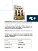 Cheat Age of Empires III