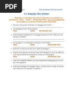 Le Langage Des Jeunes (Niveau B1)