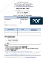 HACCP LAT Registration Form