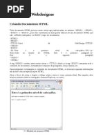 2 Criando Documentos HTML