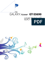 Manual User Samsung Galaxy Xcover