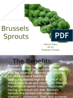 Farm To Table Brussels Sprouts