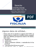 Derecho Constitucional.: Ministerio Público (Cap. VII)