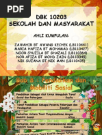 Mobiliti Sosial-sekolah Dan Masyarakat