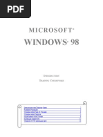 Introduction To MS Windows 98