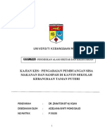 Pengabaian Pembuangan Sisa Makanan Di Kantin