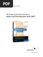 Sappress 100 Things Sales and Distribution With Sap