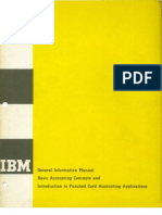 Basic Accounting Concepts 1961