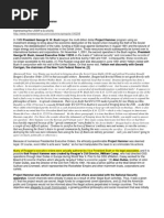 Operation Mockingbird - An Overview and History | PDF | Central ...