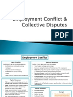 Employment Conflict & Collective Disputes
