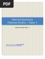 Download Pakistan Studies History Complete Notes by Harris Masood SN116815188 doc pdf