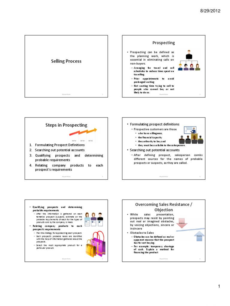Prospecting and Qualifying in Sales | PDF | Sales | Negotiation