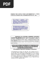 AÇÃO ANULATÓRIA DE DÉBITO CC INDENIZAÇÃO POR DANOS MORAIS